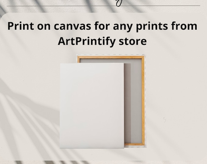 Add frame or canvas