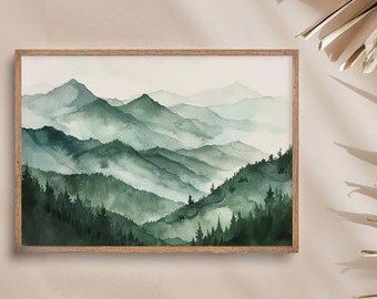 絵画 Evergreen Valley Valley Light” 36x48, oil on canvas (swipe for details) This
