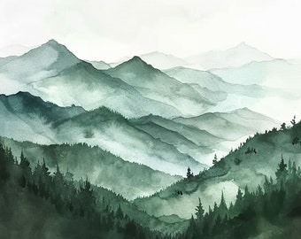 絵画 Evergreen Valley Valley Light” 36x48, oil on canvas (swipe for details) This