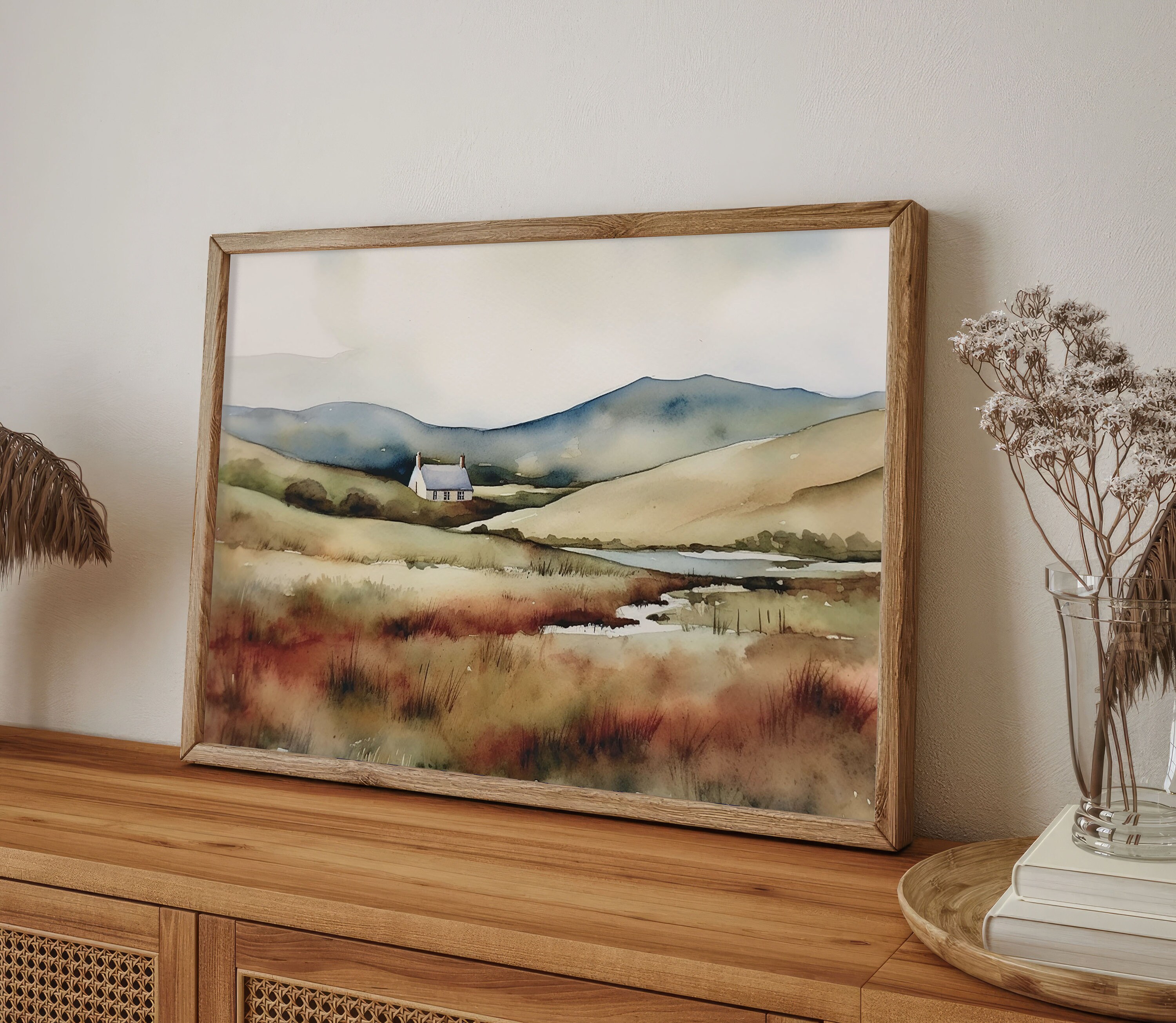 Killarney Painting National Park Watercolor Art Print Ireland Landscape ...