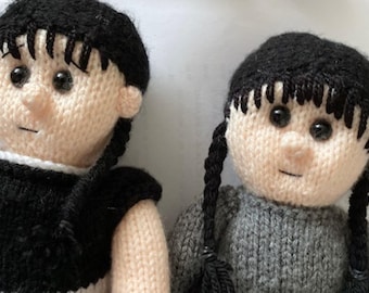 Wednesday Addams knitting pattern