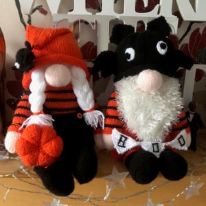 Halloween Gonk Gnome Toy Knitting Pattern