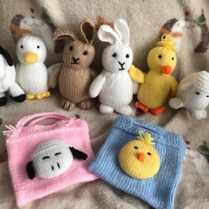 Ostern Spielzeug und Goody Bags Strickmuster