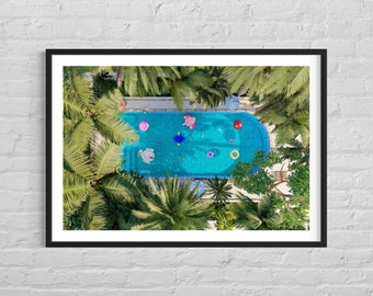 Blue Oasis Art Print - Limited edition photographic print on Hahnemühle paper A4 - 24x36” (60,9x91,4 cm)