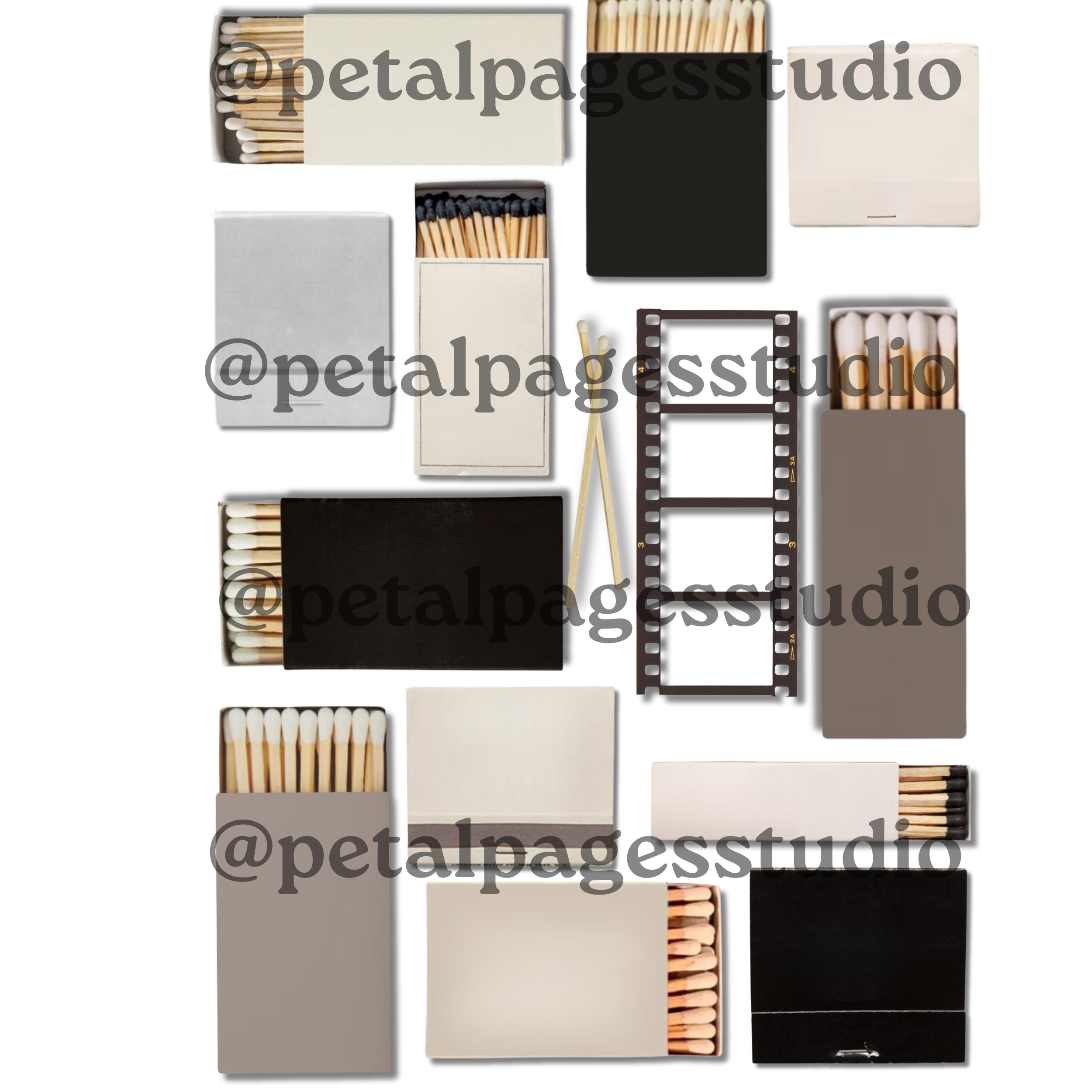 Editable Matchbook Poster Template: Minimalist Neutral Decor (digital ...