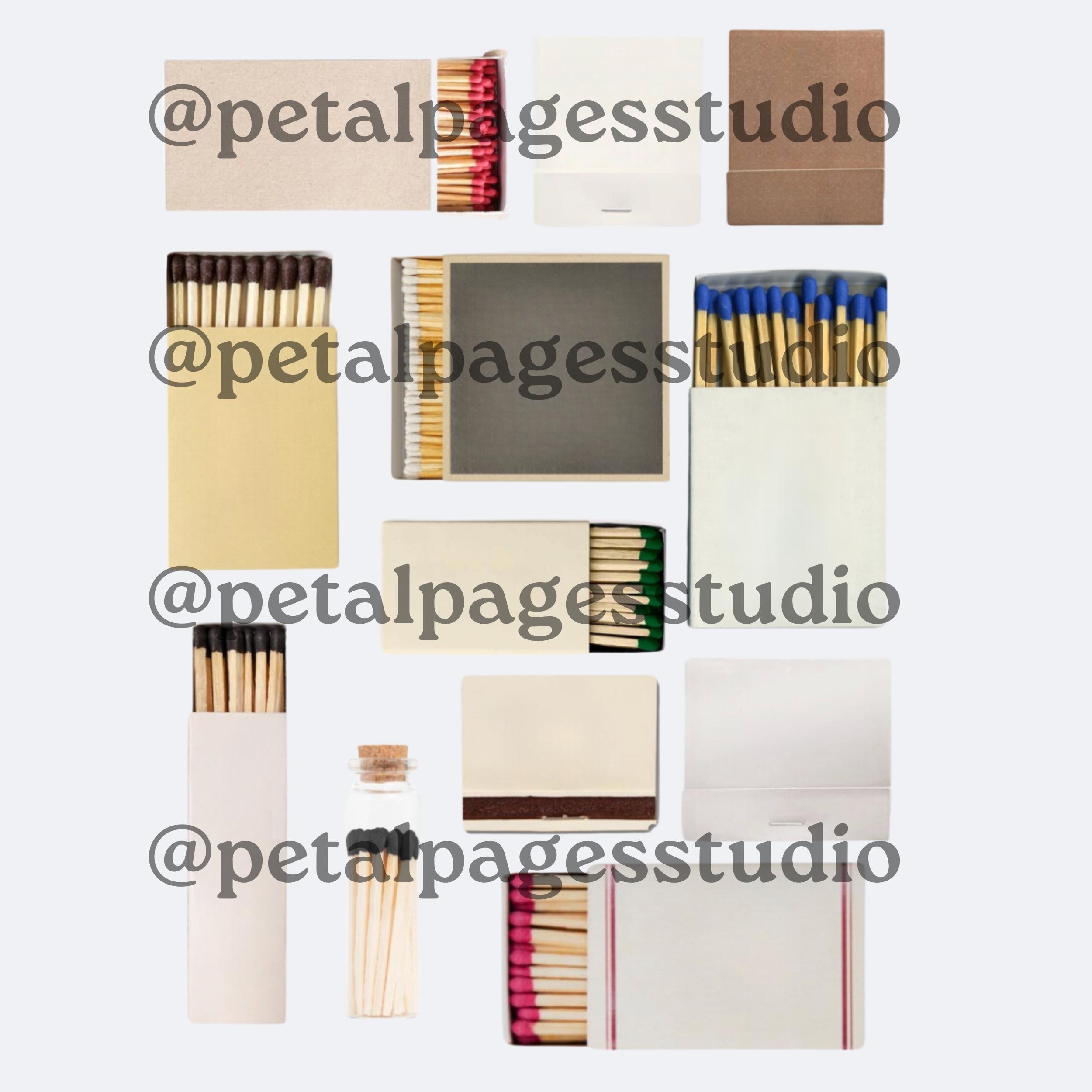 Editable Matchbook Poster Template | Blank Matchbook Template | Digital ...