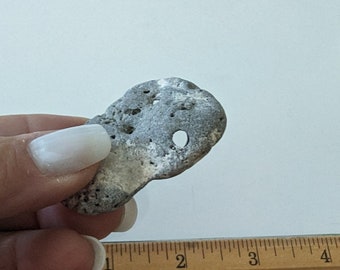 Hag Stone, Natural Holey Stone, Witch Stone