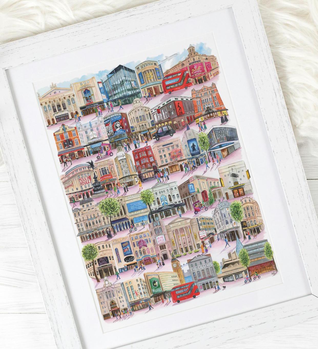 Theatre Huddle Art Print