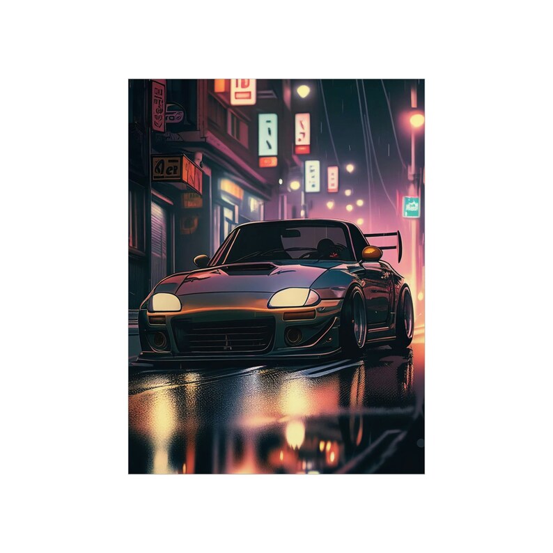 Honda S2000 Inspired JDM Car Poster japan Jdm Car Wall Etsy