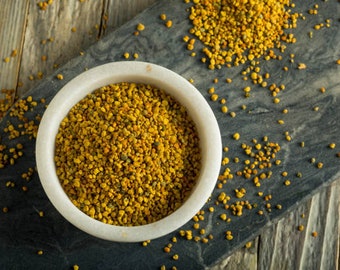 Polen de abeja orgánico fresco (alta calidad), polen de abeja crudo, polen de abeja natural, superalimento, afrodisíaco natural,