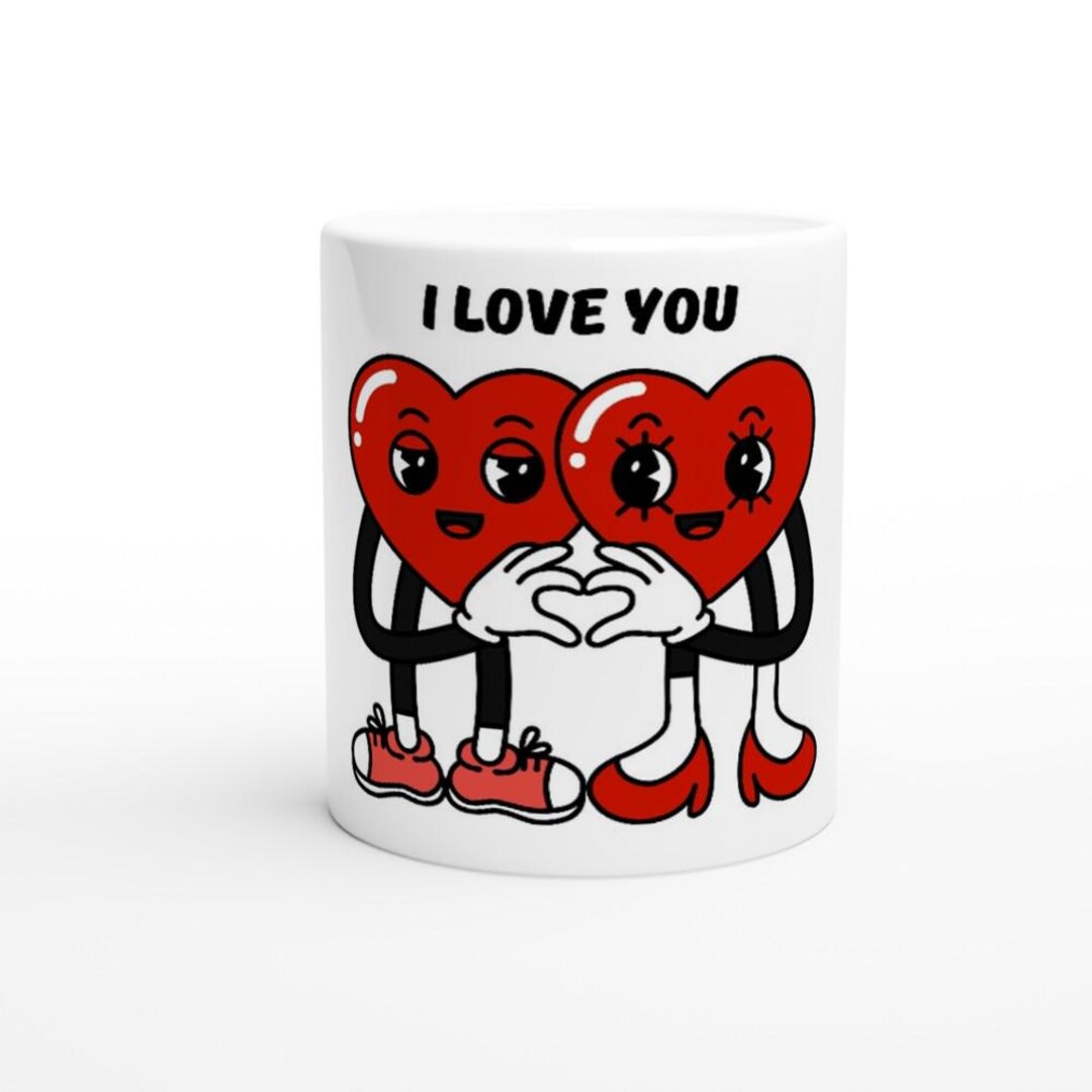 I Love You Mug Romantic Coffee Mug Loved Ones Perfect for Anniversaries ...