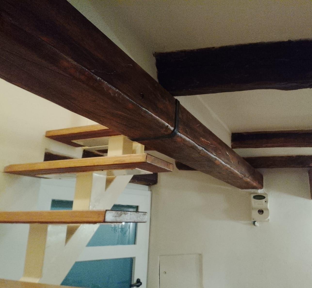Faux Wood Effect Polystyrene Ceiling Beam – Rustic Decoration Length ...