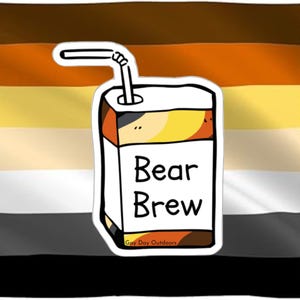 Bear Brew Vinyl Sticker Decal