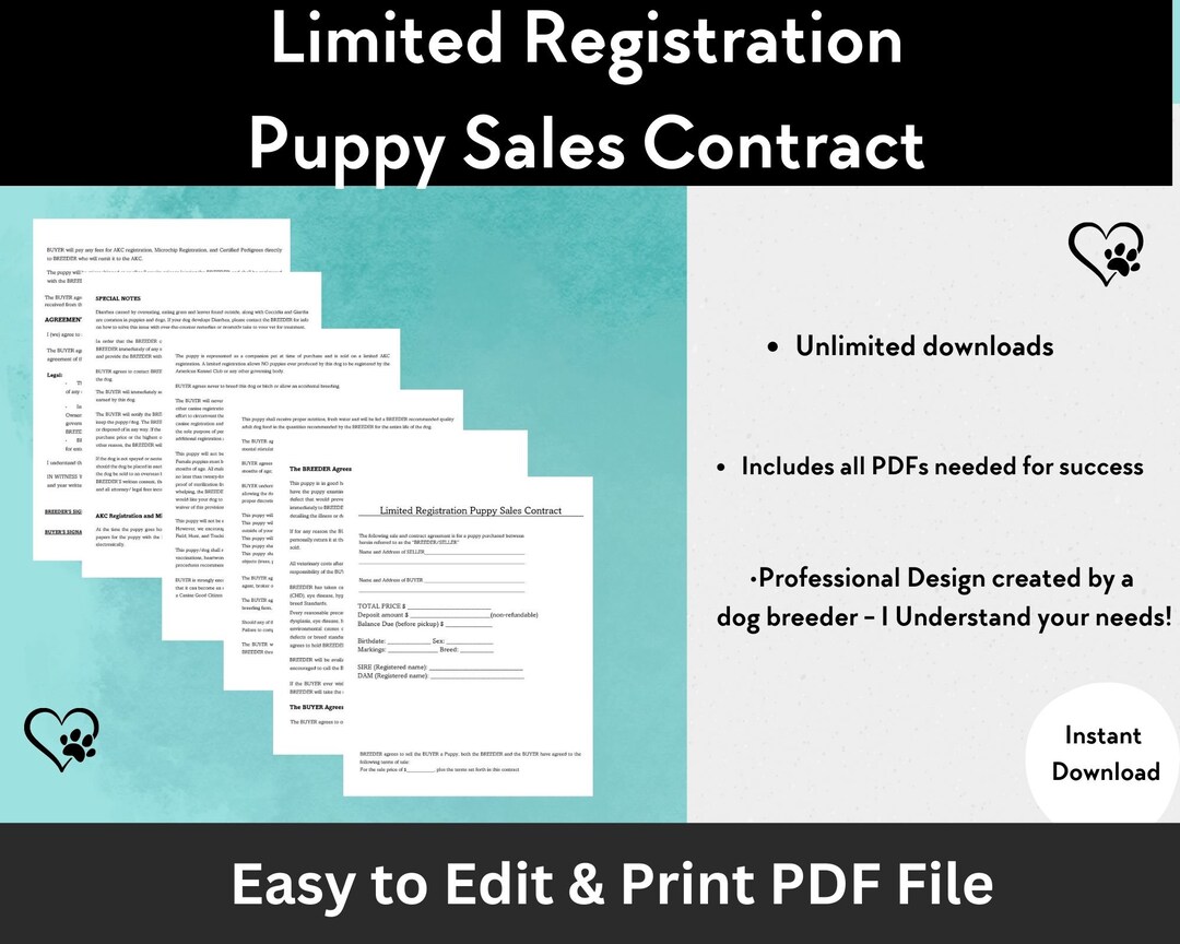 What Is Limited Registration Puppy