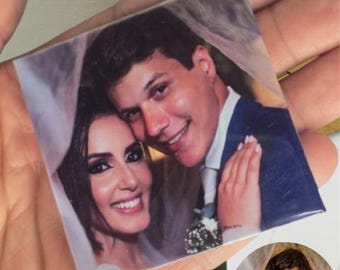 Custom Photo Fridge Magnet - Personalized Picture Magnet - Unique Gift Idea