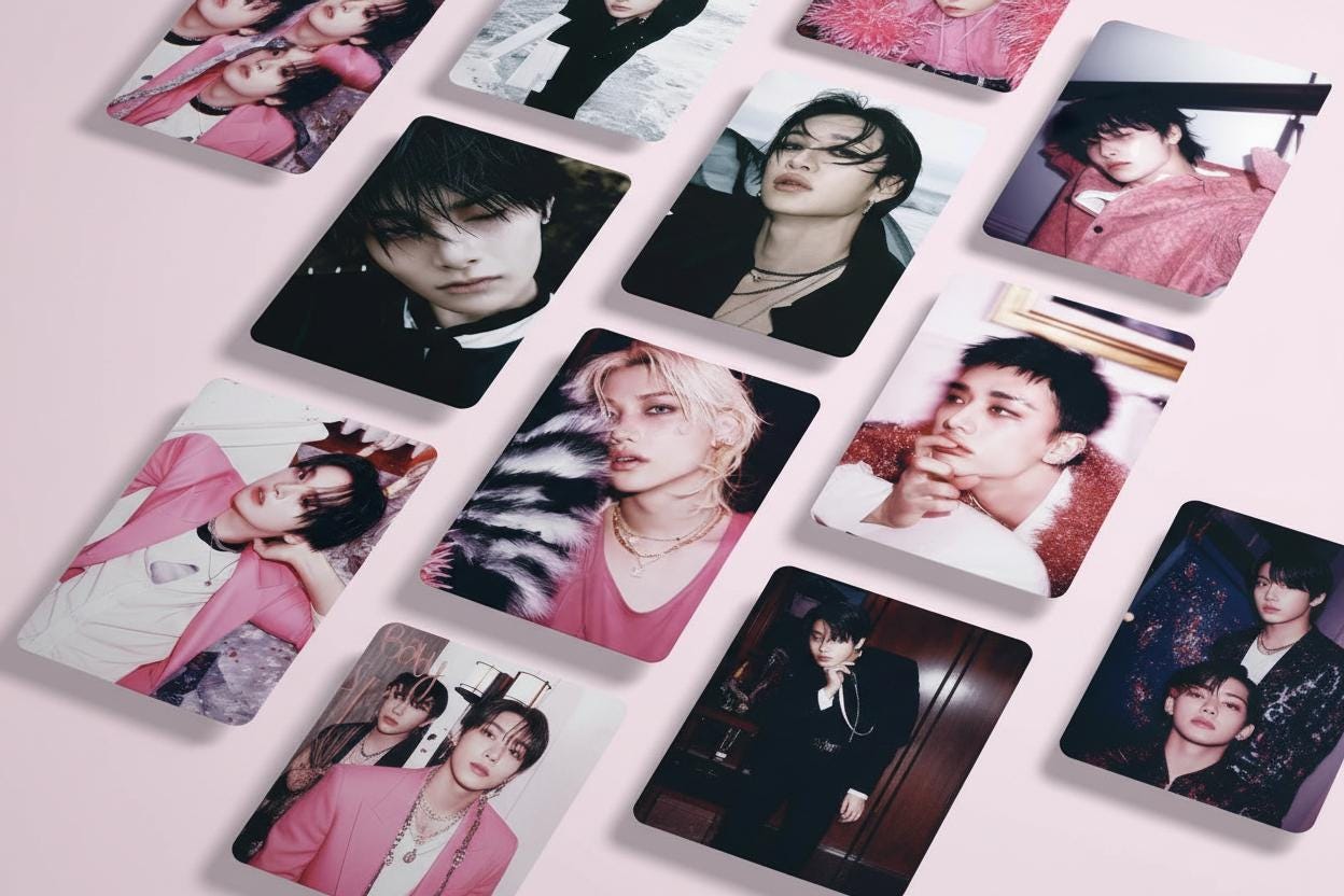 SKZ 92 stuks 'DO IT' Persoonlijke Fotokaarten Stray-Kids 60 Stks Ansichtkaarten 32 Stuks stickers nieuw album Kaarten Felix Bangchan Hyunjin Foto Kaarten (Felix