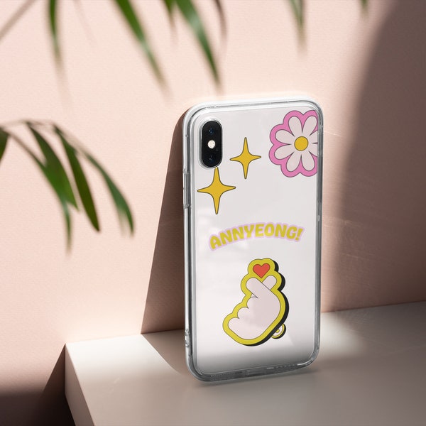 Korean Phone Case, Silicone phone case Korean, Kpop Phone Case, Compatible With All iPhone Models, Cool iPhone case, Soft phone case