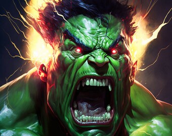 Hulk Wallpaper - Etsy Hulk Wallpaper - Etsy