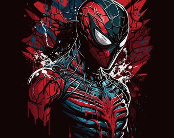 Spider Man Wallpaper - Etsy Spider Man Wallpaper - Etsy