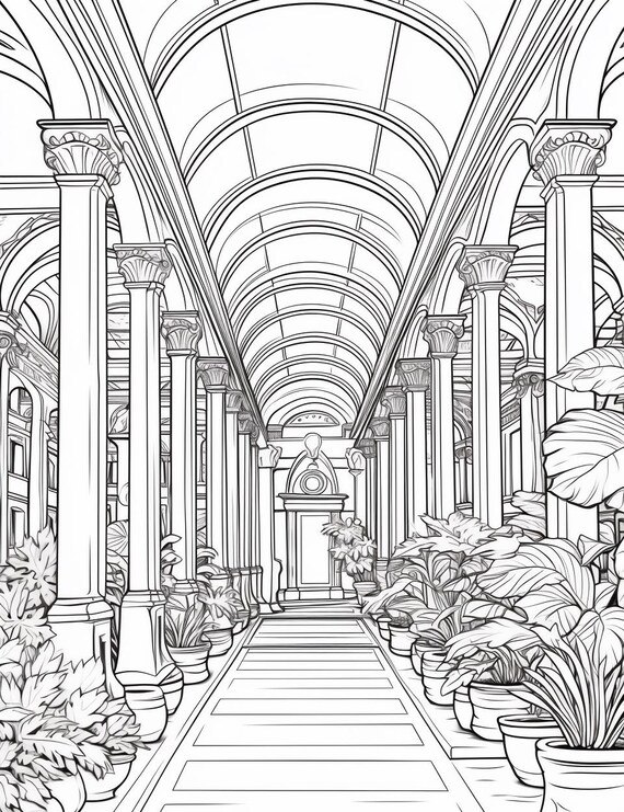 Long Hallway Coloring Page Iron Man Coloring Pages – Printable