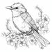 250 Beautiful Bird Designs Printable PDF Coloring Book - Etsy