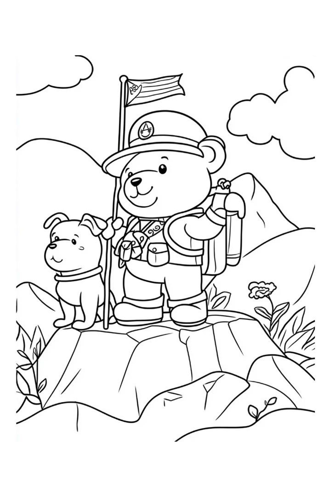 Cozy Friends Coloring Pages: 50 Cuddly Illustrations (PDF) - Etsy