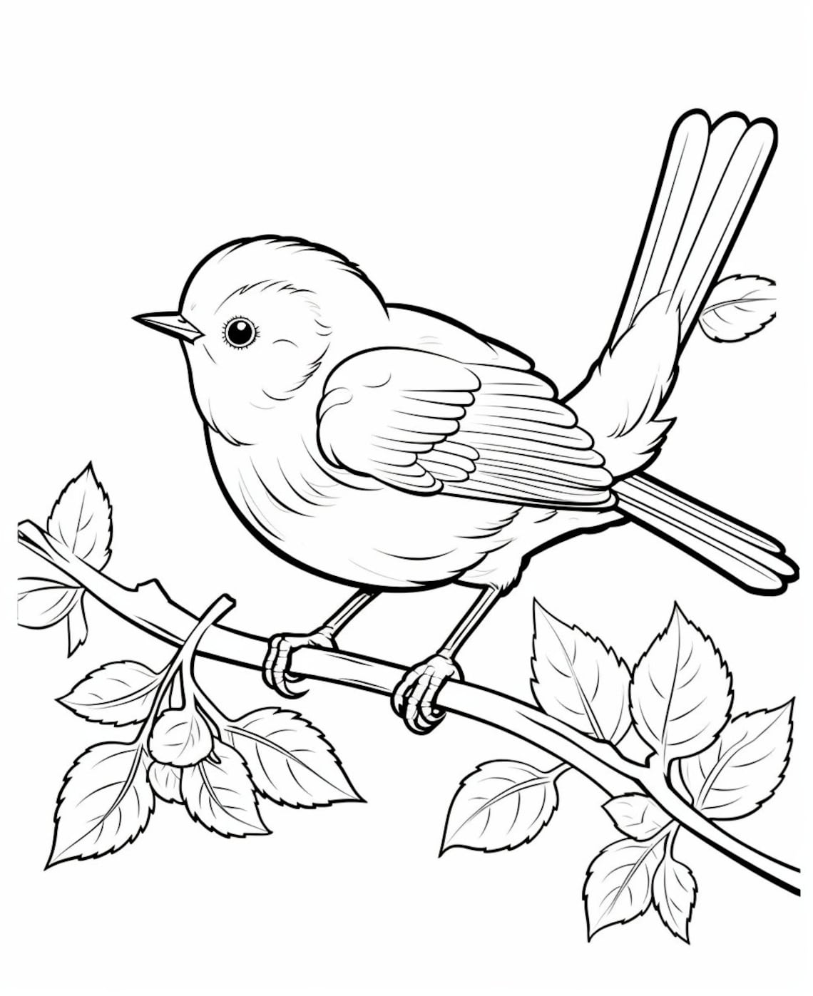 250 Beautiful Bird Designs Printable PDF Coloring Book - Etsy