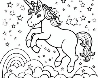 Enchanted Unicorn Wonderland: 154 Perfect Coloring Pages for
