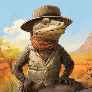 Ackie's outback-avontuur: een heerlijk kinderverhaal over de varanenhagedis met fascinerende weetjes en 100 pagina's kleurplezier