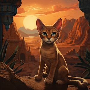 The Abessinian Adventure: Whiskers and Wonders: verhalenboek, fascinerende weetjes en kleurplaten
