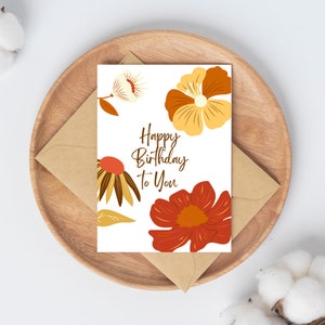 Birthday Card, Christian Card, Scripture Birthday Card