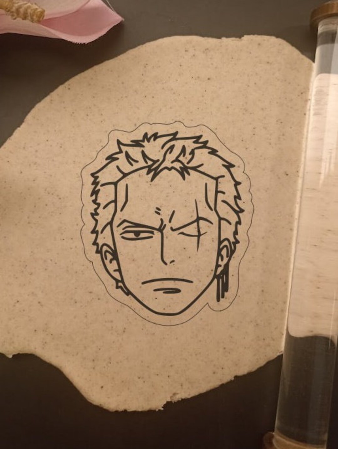 Roronoa Zoro 3d Printed Cookie Cutter Pla Onepiece Anime Etsy