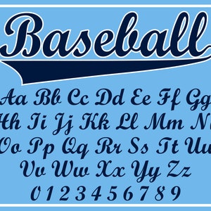 野球フォント TTF 野球フォント SVG 野球フォント 尾付き 野球スクリプトフォント スポーツフォント 学校フォント 筆記体フォント 尾付き