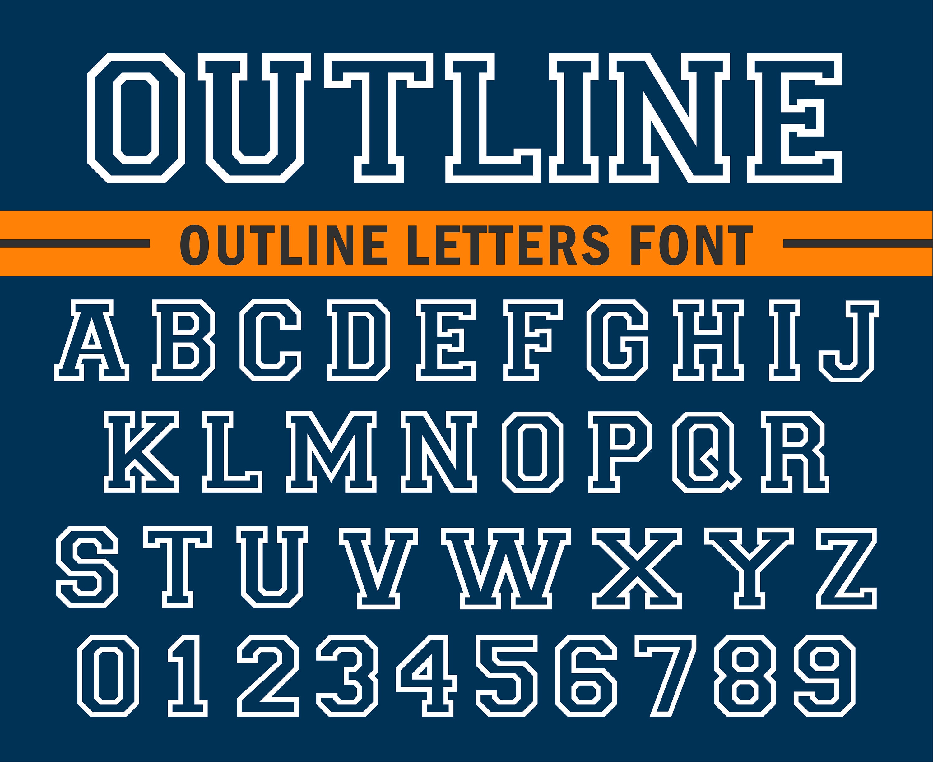 cool block letter fonts