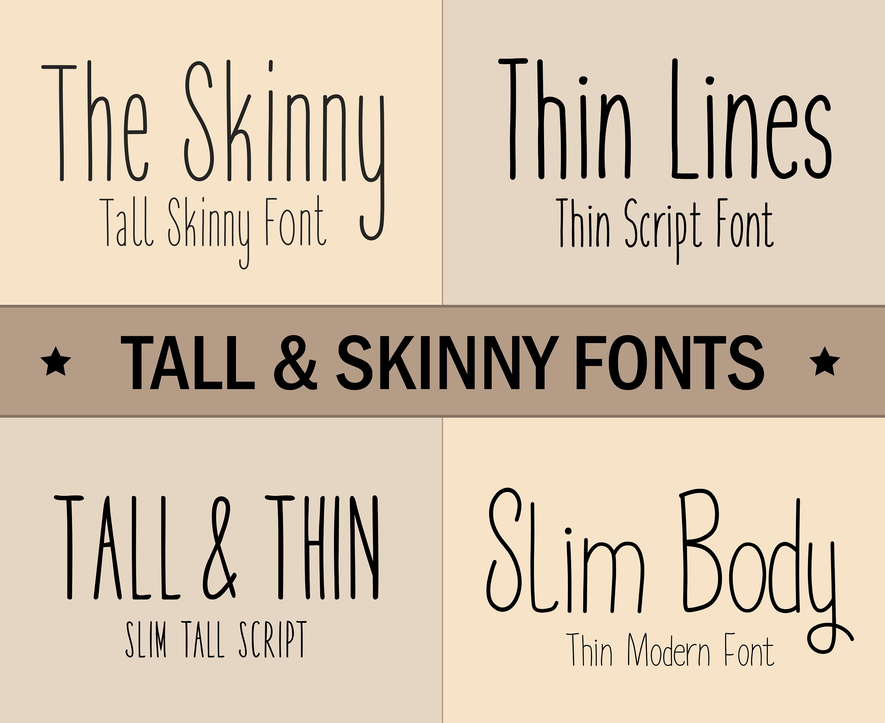 Bundle Thin Tall Fonts Skinny Font Thin Font Tall Skinny Font Tall Letters  Font Thin Script Font Slim Font Tall Thin Font Thin Modern Font