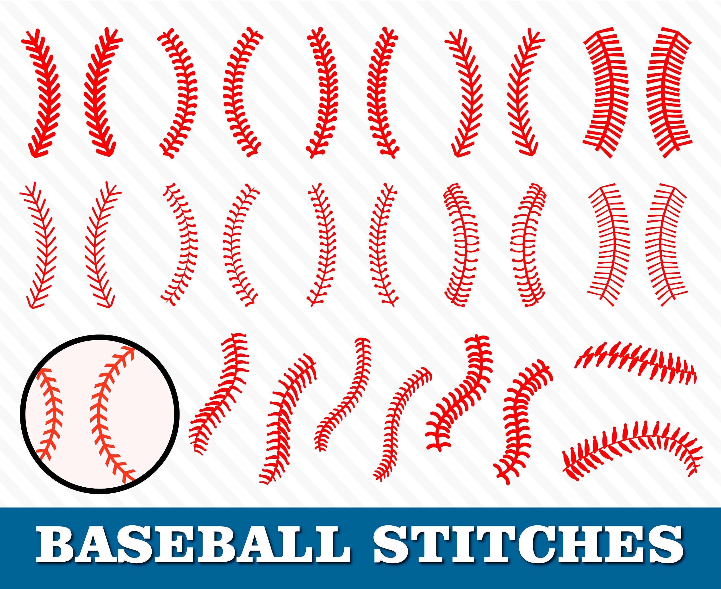 Baseball Stitches Svg Curved Baseball Stitches Svg Baseball Laces Svg