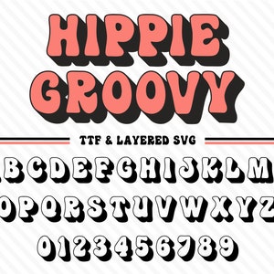 Groovy Font Retro Groovy Font Groovy Script Font Groovy 70s Font Groovy 70s Font Happie Groovy Font Groovy Alphabet Groovy Letter Font Groovy Cricut Font