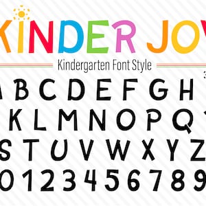 Kindergarten Schrift Kindergarten Schrift Stil Lehrer Schrift Vorschule Schrift Schule Schrift Hallo Kindergarten Schrift Kinderschrift Kinderschrift Kinder Joy