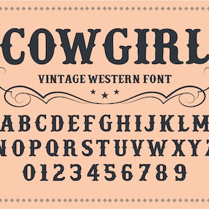 Fonte Western Fonte Wild West Fonte Cowgirl Fonte Old West Estilos de fonte Western Fonte Old Western Fonte Cowboy Western Fonte Western Script Country Font