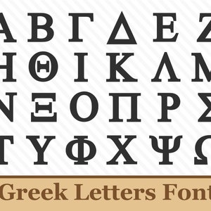Griekse letters lettertype Grieks lettertype Grieks alfabet lettertype Griekse stijl lettertype Grieks schrift lettertype Grieks Cricut lettertype Grieks schrijven lettertype Ttf Grieks lettertype Svg