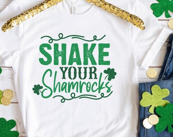Shake Your Shamrocks, Unisex Bella Canvas Short Sleeve Tee, Gift, For Her, For Him