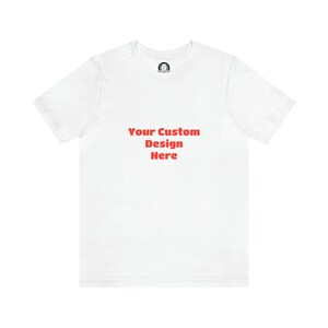 Custom Unisex Jersey Short Sleeve Tee