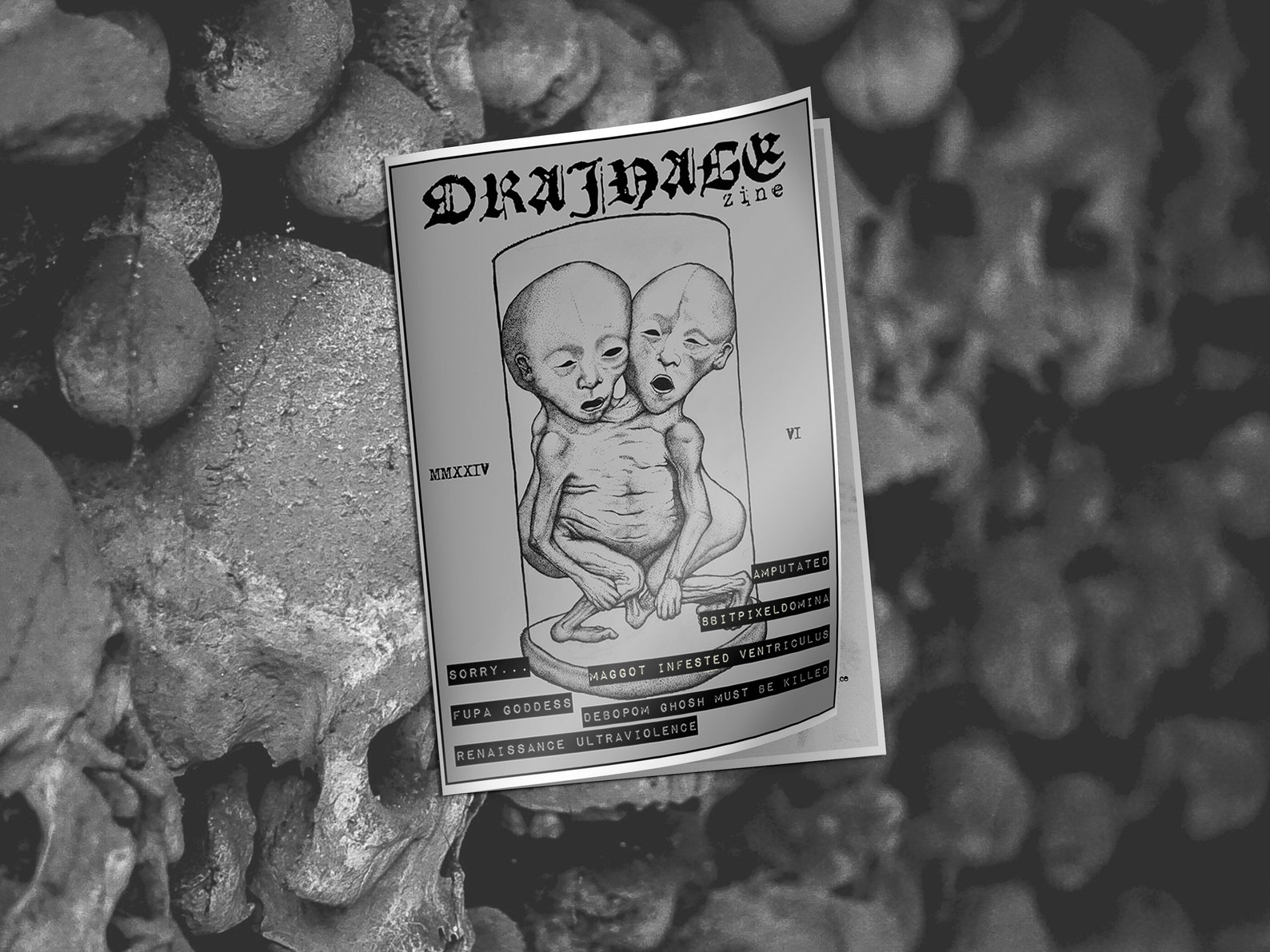 Drainage Zine - Issue VI - Etsy
