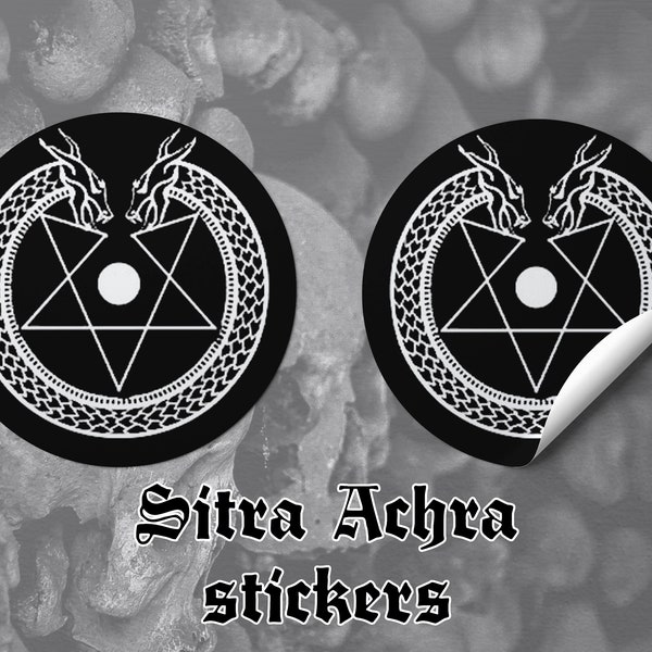 Sitra Achra occult sticker | TOTBL Chaos Gnosticism Magick 218