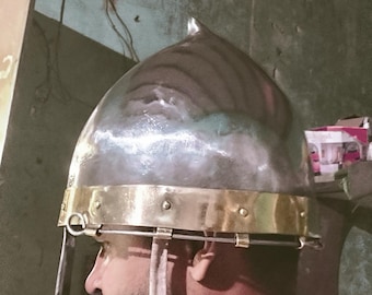 Braničevo Medieval Helmet 2mm Mild Steel Battle Ready Combat Armor