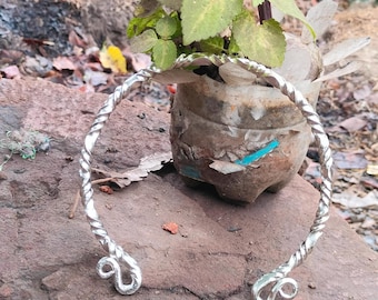 Handforged Iron Neck Torc Medieval Style Warrior Torque for Reenactment LARP Cosplay