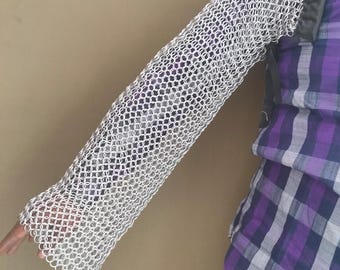 Aluminium butted maliënkolders – lichtgewicht LARP- en cosplaypantser | Middeleeuws rollenspel kostuumaccessoires