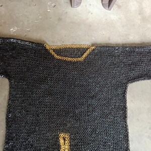 Viking chainmail tunic for combat sports, LARP, and historical costume events