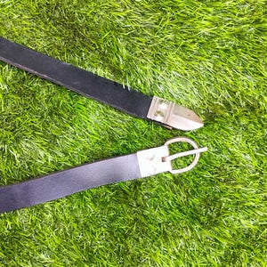 Handmade Viking Belt | Authentic Medieval Leather Belt | Norse Reenactment Belt | LARP Costume Accessory | Historical Viking Gear