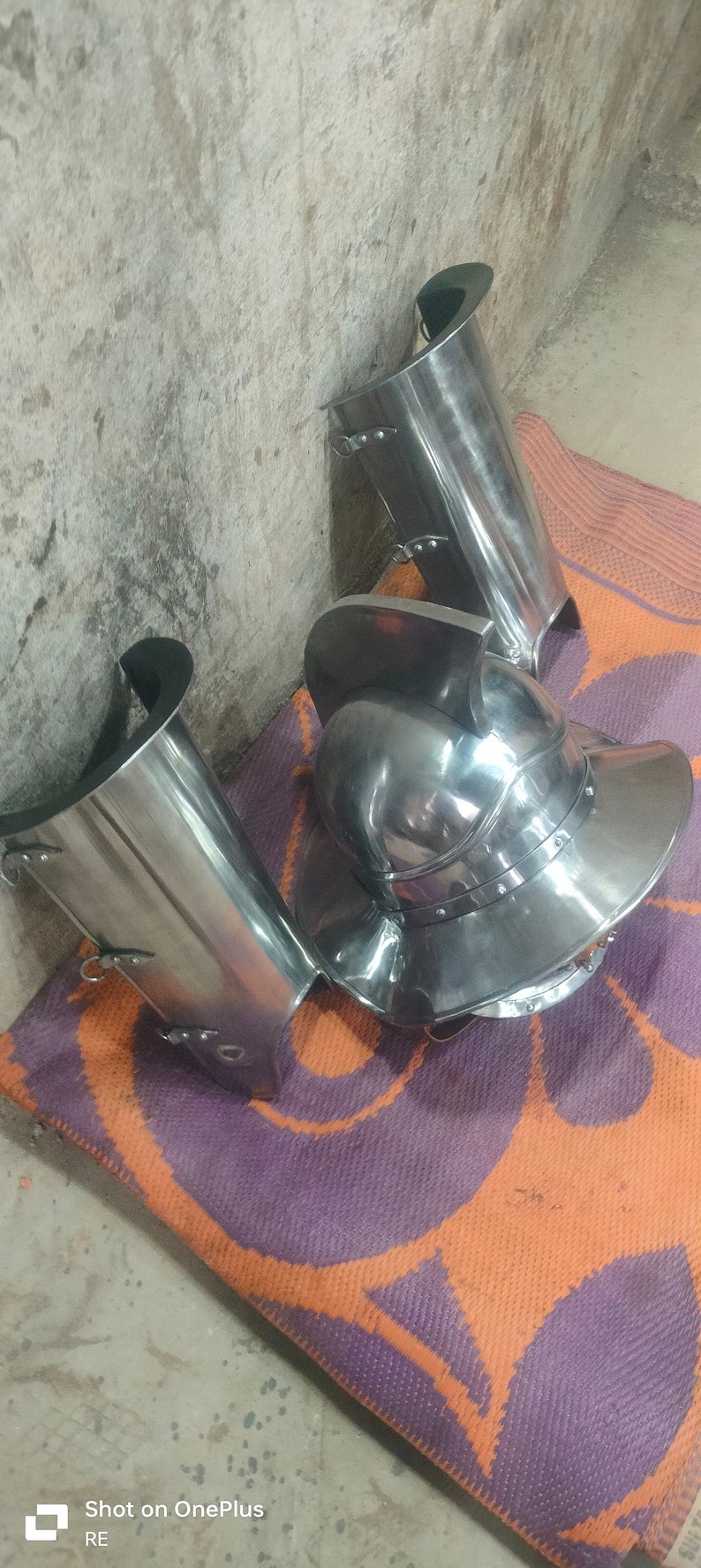 Reenactment-grade Roman gladiator helmet for SCA